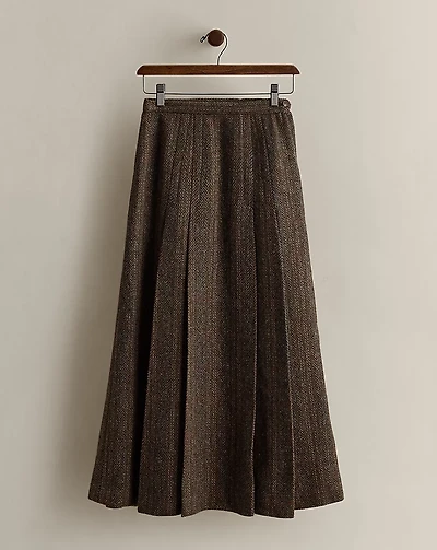 1985 Wool Tweed Skirt - Size 4