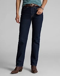 Straight Leg Fit Rinse Jean