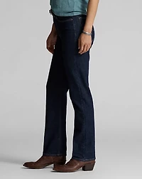 Straight Leg Fit Rinse Jean