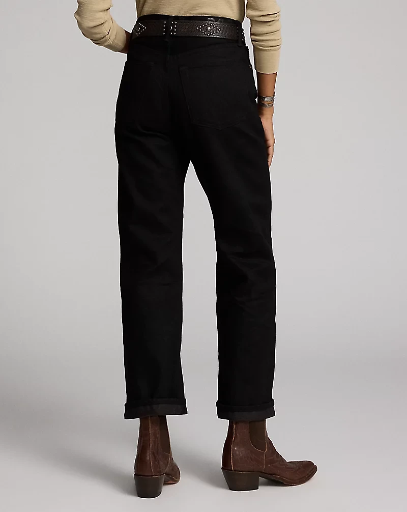 High Boy Fit Black Selvedge Jean