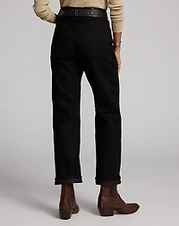 High Boy Fit Black Selvedge Jean