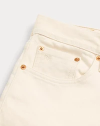 Straight Leg Fit Seeded Natural Jean