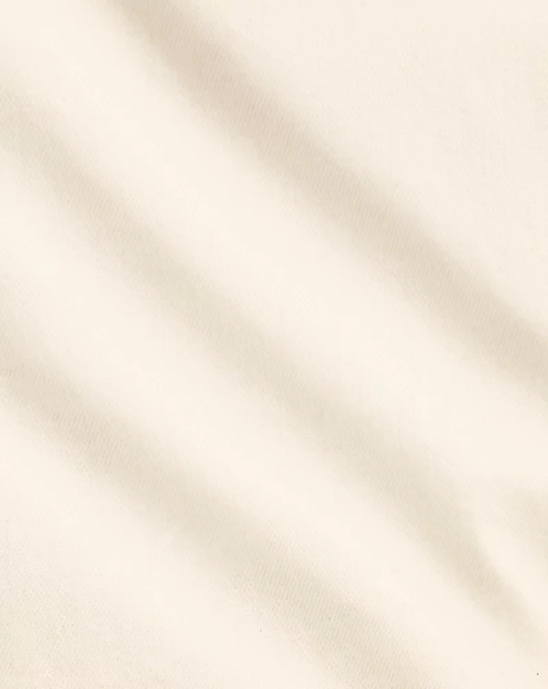 Straight Leg Fit Seeded Natural Jean