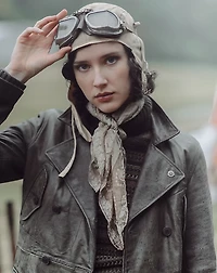 Belted Leather Jacket