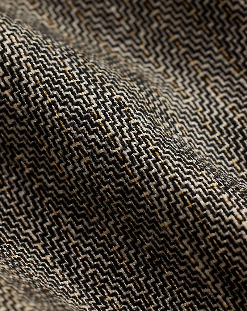 Herringbone Tweed Jumpsuit