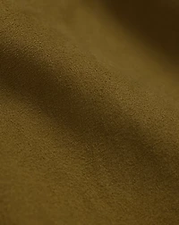 Draped Goat-Suede Blouse