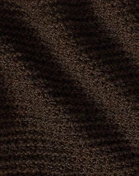 Crochet-Paneled Knit Cotton Vest