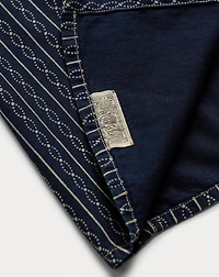 Indigo Print Twill Shop Coat