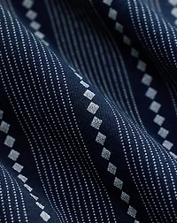 Indigo Print Jersey Jumpsuit