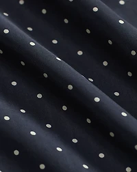 Polka-Dot Silk Crepe Jumpsuit