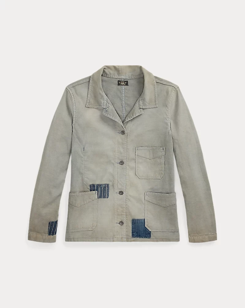 Repaired Jaspé Work Jacket