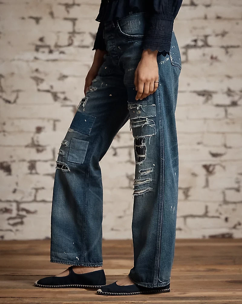 Repaired Buckle-Back Ryleigh Jean