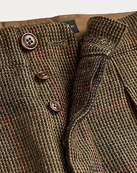 Windowpane Tweed Pant