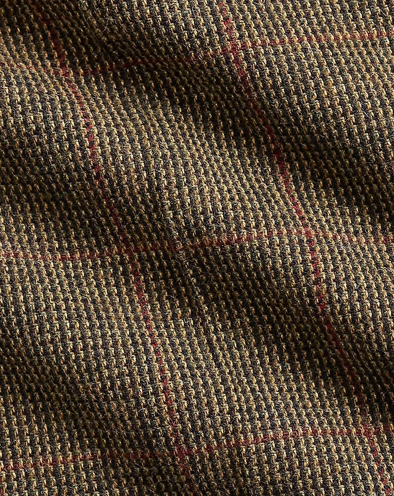 Windowpane Tweed Pant