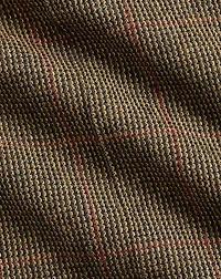 Windowpane Tweed Pant