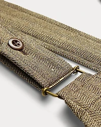 Wool-Blend Herringbone Overall