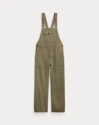 Wool-Blend Herringbone Overall