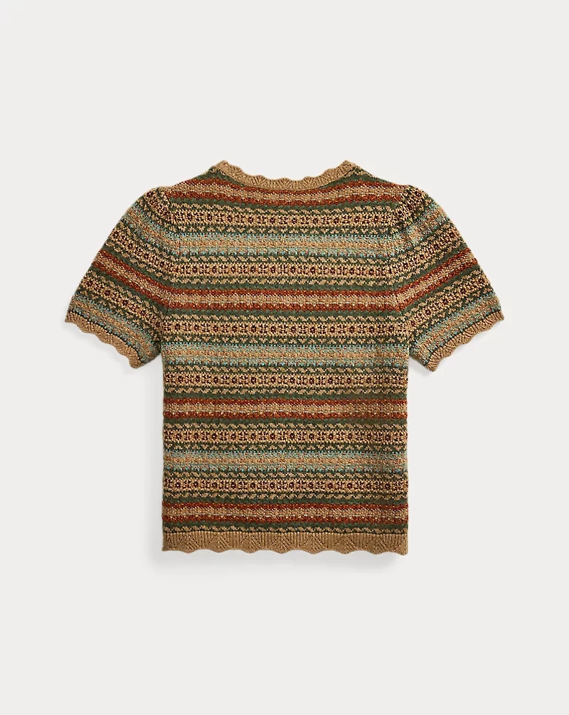 Fair Isle Wool Jacquard Sweater