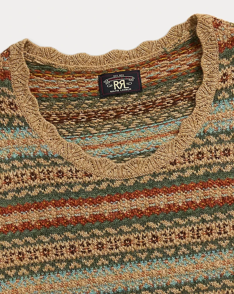 Fair Isle Wool Jacquard Sweater