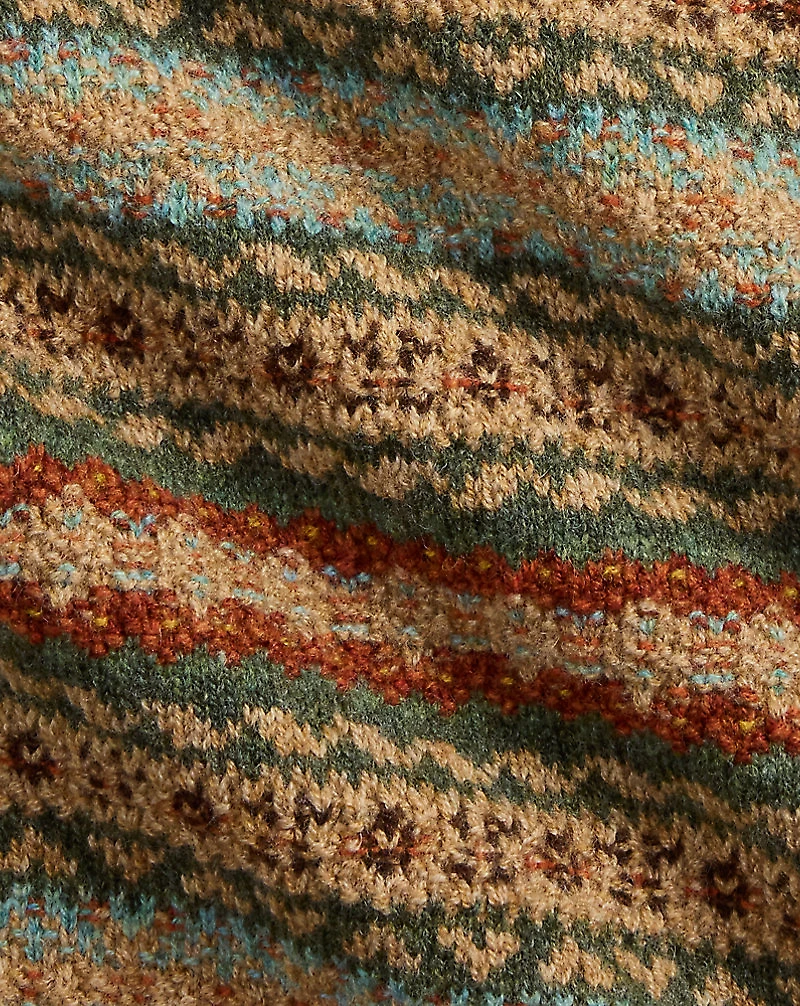 Fair Isle Wool Jacquard Sweater