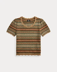Fair Isle Wool Jacquard Sweater