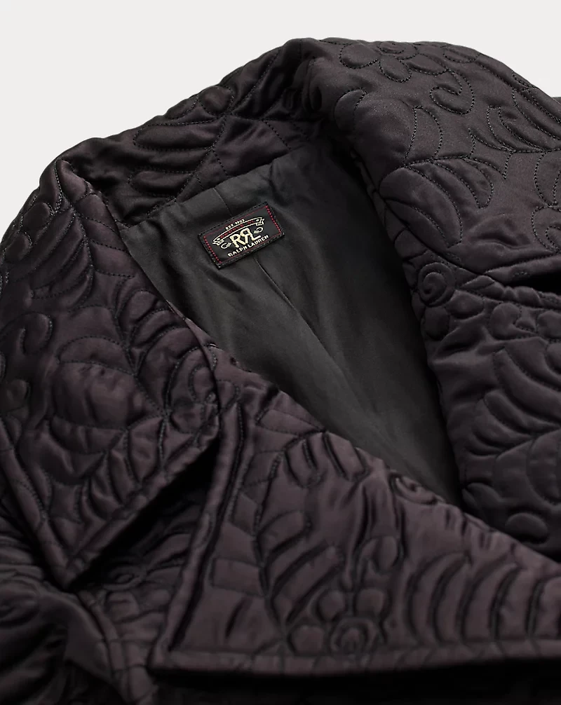 Quilted Satin Jacket