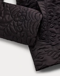 Quilted Satin Jacket