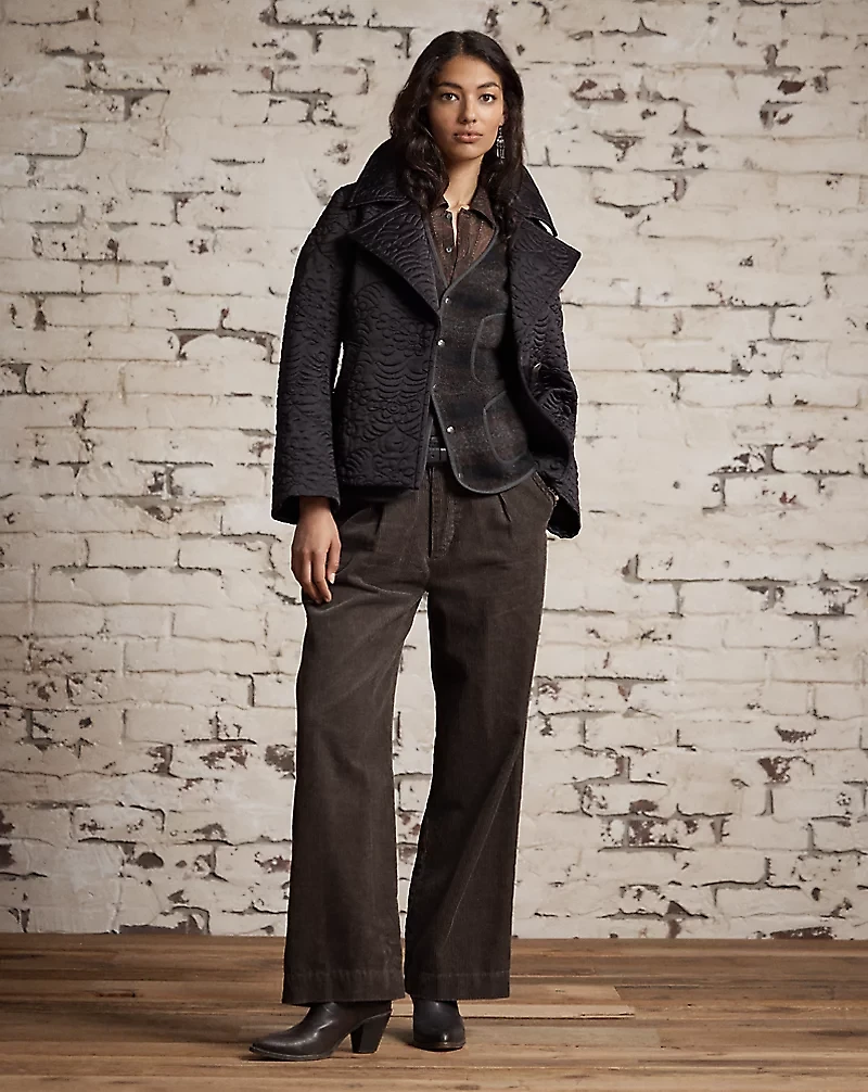 Quilted Satin Jacket