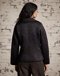 Quilted Satin Jacket