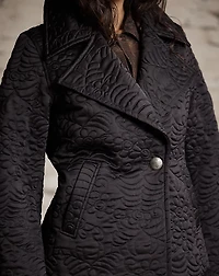 Quilted Satin Jacket