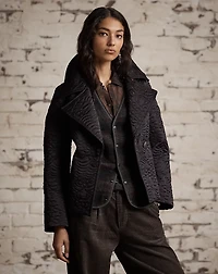 Quilted Satin Jacket