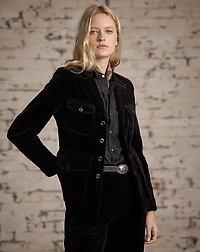 Cotton Velvet Jacket