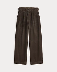 Pleated Corduroy Pant