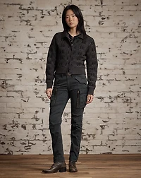 Wool-Blend Jacquard Cardigan