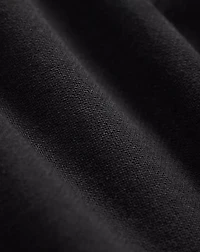 Faux-Shearling-Trim Knit Wool Jacket