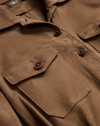 Suede Coverall