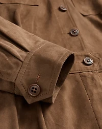Suede Coverall