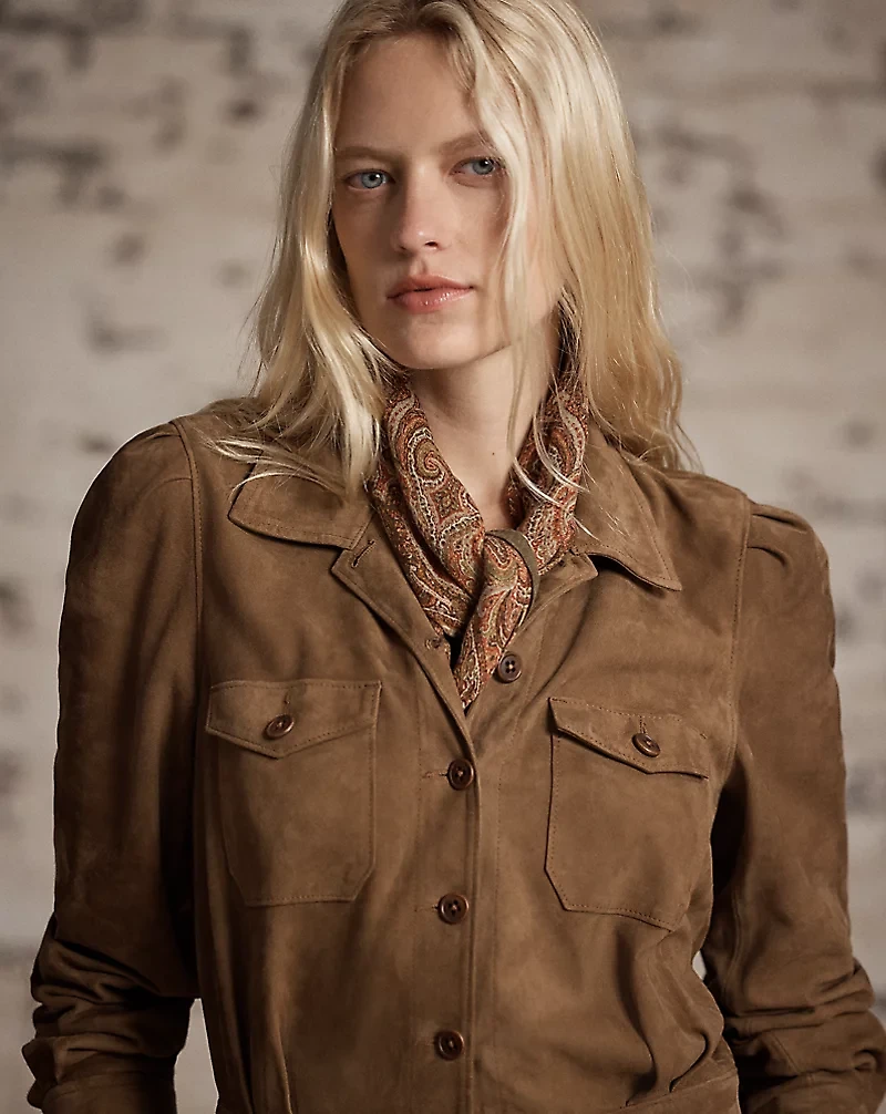 Suede Coverall