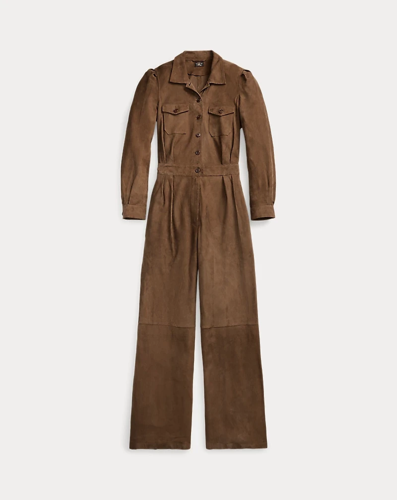 Suede Coverall
