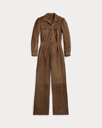Suede Coverall