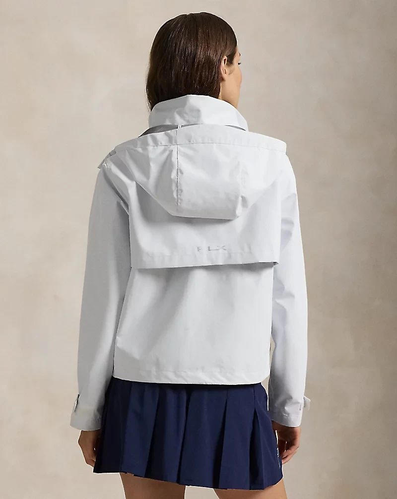 Packable Hooded Rain Jacket