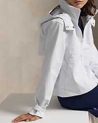 Packable Hooded Rain Jacket