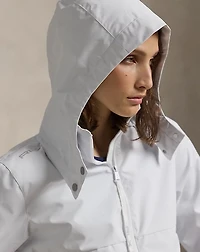 Packable Hooded Rain Jacket