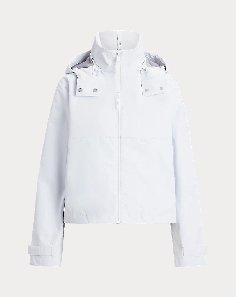 Packable Hooded Rain Jacket