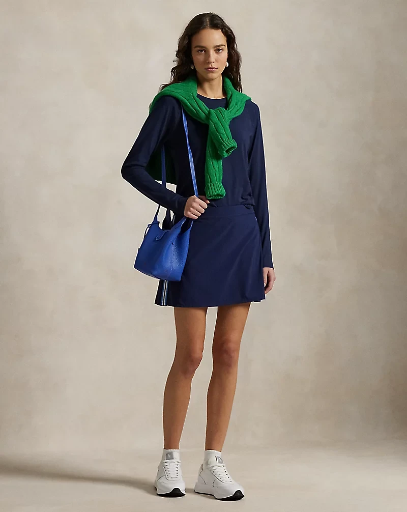 15" Back-Pleated Performance Skort