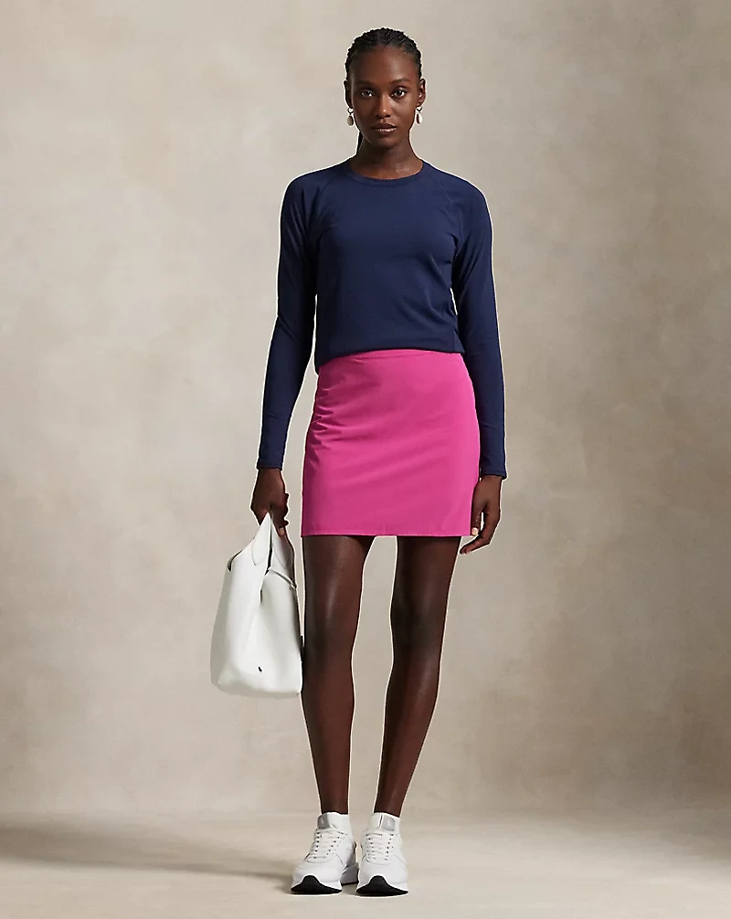 17" Back-Pleated Performance Skort