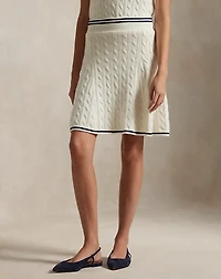 Performance Cable-Knit Skort