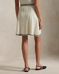 Performance Cable-Knit Skort
