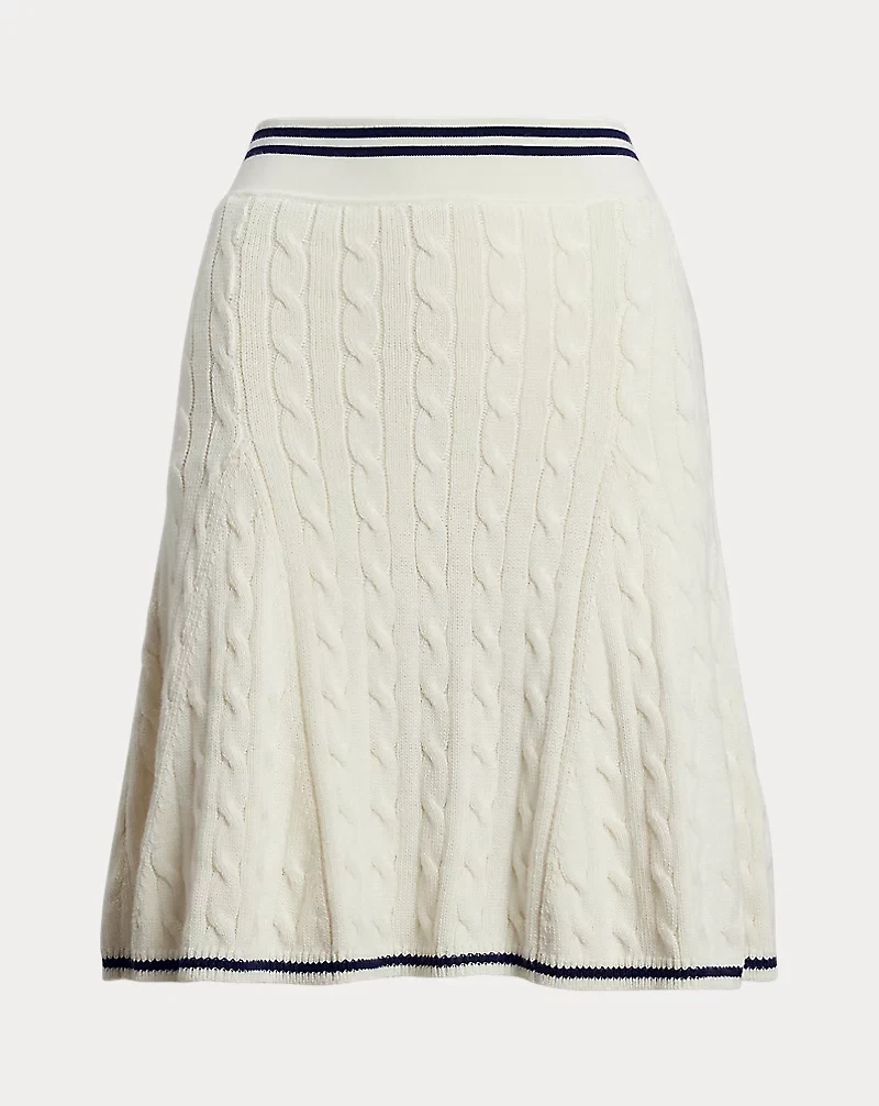 Performance Cable-Knit Skort
