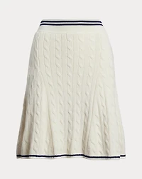 Performance Cable-Knit Skort